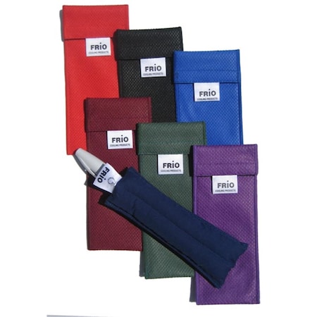 Frio Insulin Cooling Individual Wallet- Red- 7 in. x 2.5 in. 1130IndivRed